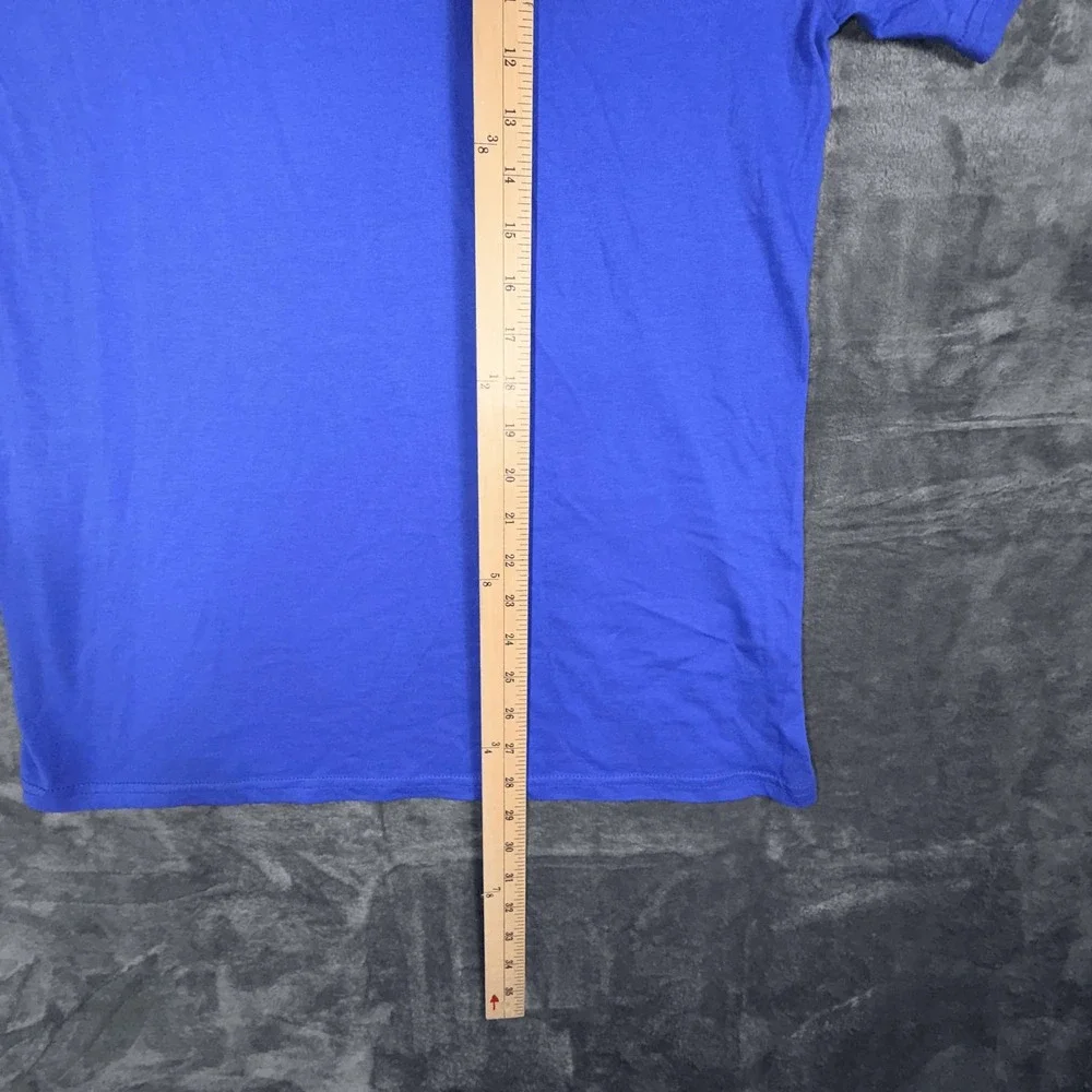 LA Comic Con Staff Mens T-Shirt L Blue Los Angeles Event Graphic Tee Collectible